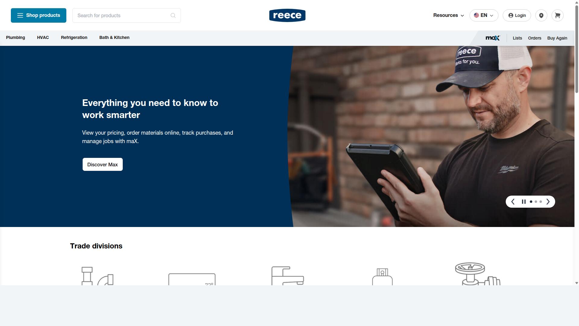 Reece website